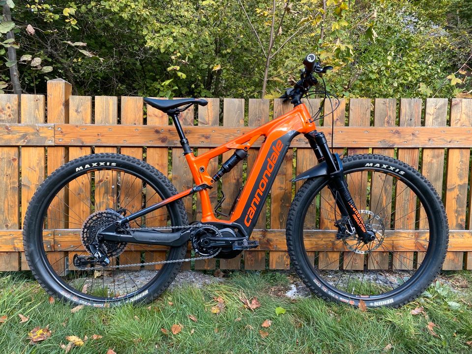 CANNONDALE 27.5+ CUJO NEO 130 S ORANGE E-Bike Fully Mountainbike in Münstertal