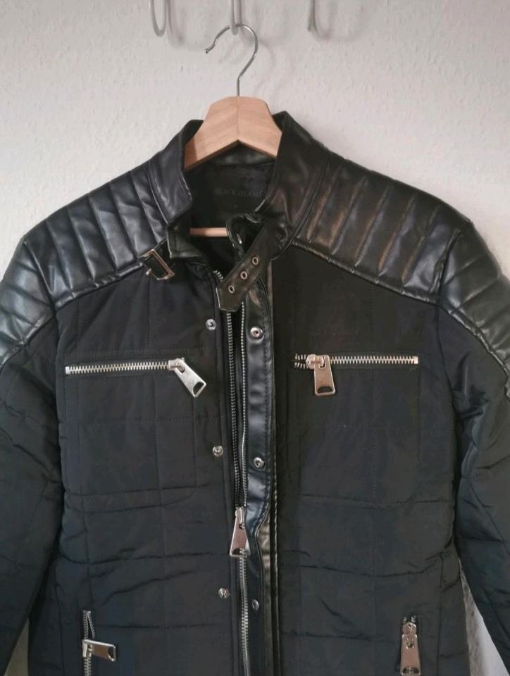 Schwarze Jacke Winterjacke Gr.  M Black Island in Oldenburg