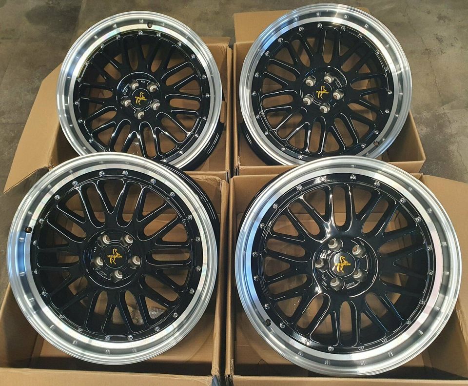 4xNEUE Keskin KT22 Retro Felgen 19Zoll 5x120 8,5x19 ET35 BMW in Krostitz