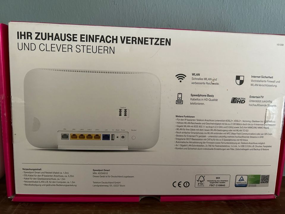 Telekom Speedport Smart Router in Lübeck