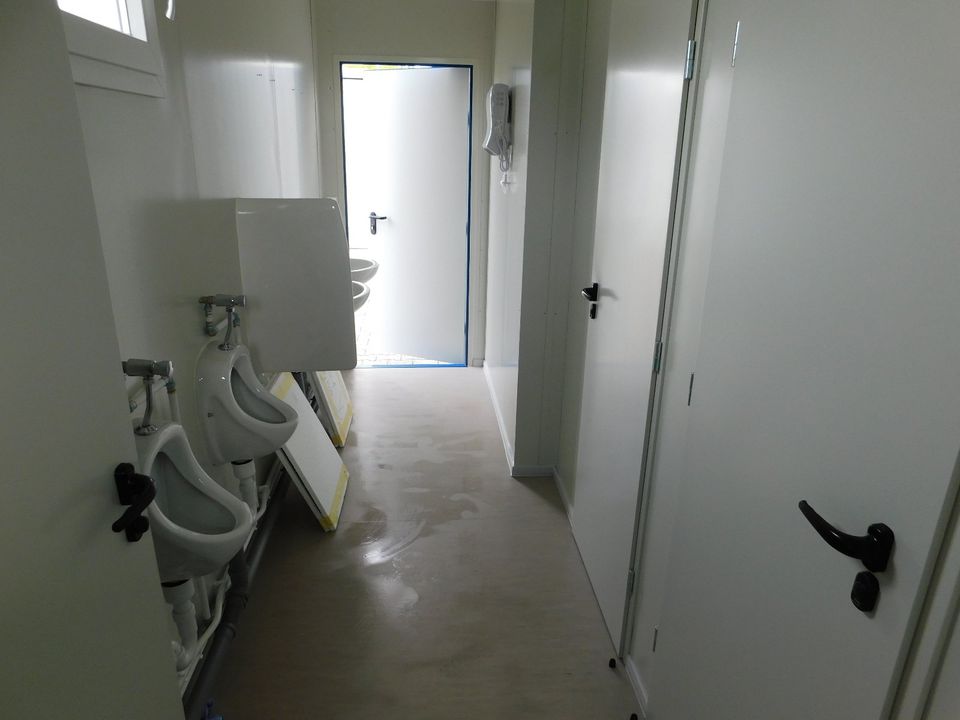 20´ Sanitärcontainer, WC-Container, Toilettencontainer in Trierweiler