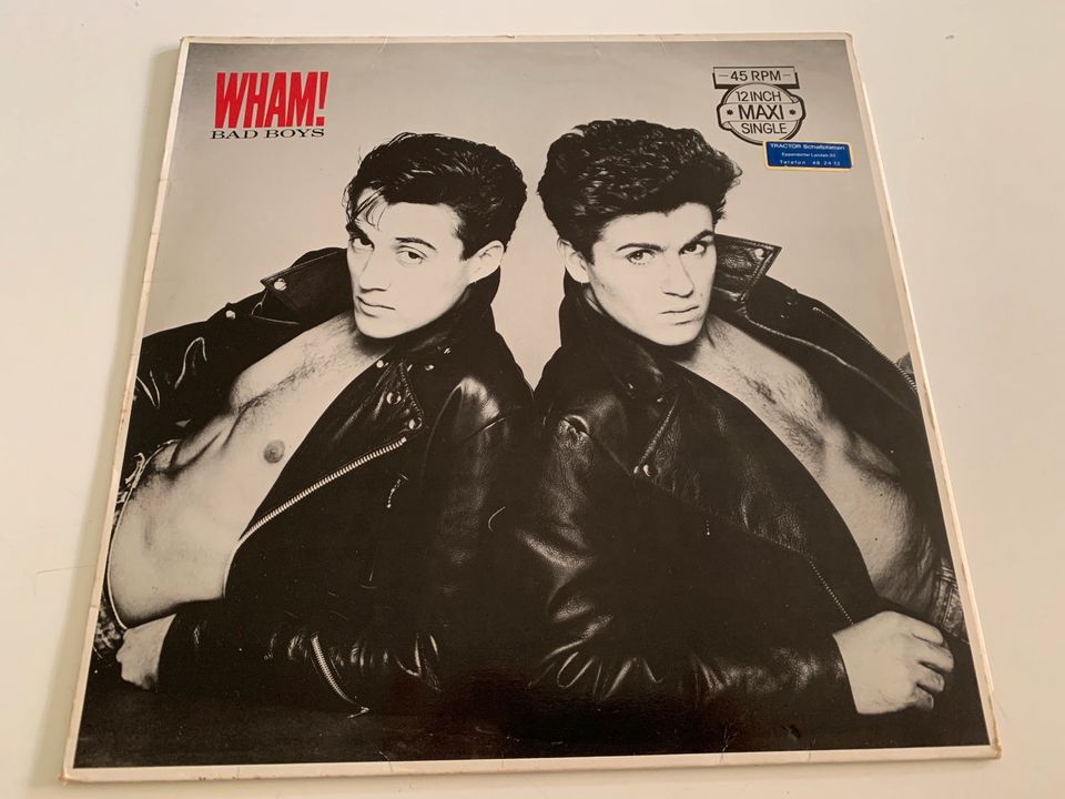 Vinyl Schallplatte / Wham! - Bad Boys in Schenefeld