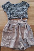 Sets: Kurze Shorts Leinenhose Tops Crop T-Shirts Nordrhein-Westfalen - Oerlinghausen Vorschau