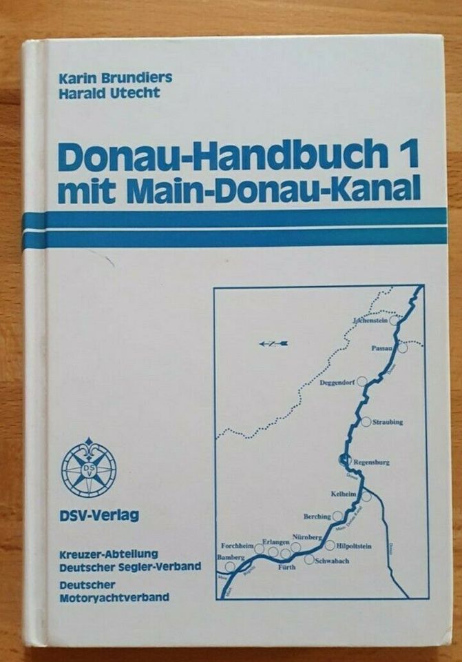 Brundiers Utecht Donau-Handbuch 1 mit Main-Donau-Kanal in Köln