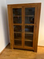 Vitrine Vitrinenschrank Massivholz Akazie 190 cm Hamburg Barmbek - Hamburg Barmbek-Süd  Vorschau