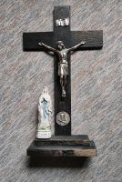 Kreuz aus Holz mit Madonna aus Nachlass Bayern - Bernhardswald Vorschau