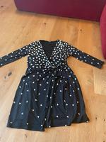 bpc selection / Bonprix Kleid schwarz-weiß Gr. 44/46 NEUWERTIG Bayern - Reichling Vorschau