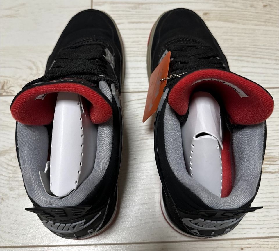 Nike Air Jordan 4 Bred 2019 EU44.5/US10.5 in Mengkofen