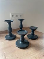 graue Kerzenständer von Ikea, Blockkerzenhalter, Kerzenhalter Ludwigslust - Landkreis - Grabow Vorschau