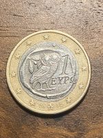 1 Euro Münze 2002 Griechenland ,,S,, Hessen - Bad Arolsen Vorschau
