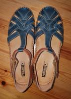 Ballerinas Pikolinos Gr. 41 blau braun Sachsen - Görlitz Vorschau