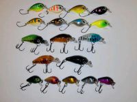 Mini Wobbler Crankbait Barsch Forellen Ul Ultralight Angelköder Nordrhein-Westfalen - Rheinberg Vorschau