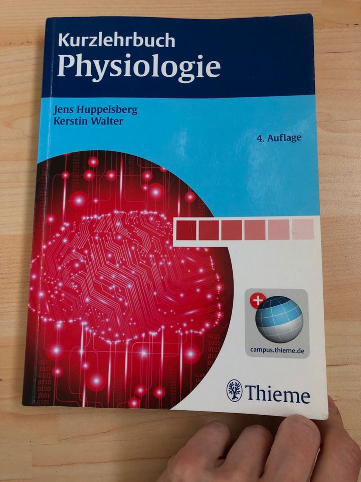 Kurzlehrbuch Physiologie in Marburg