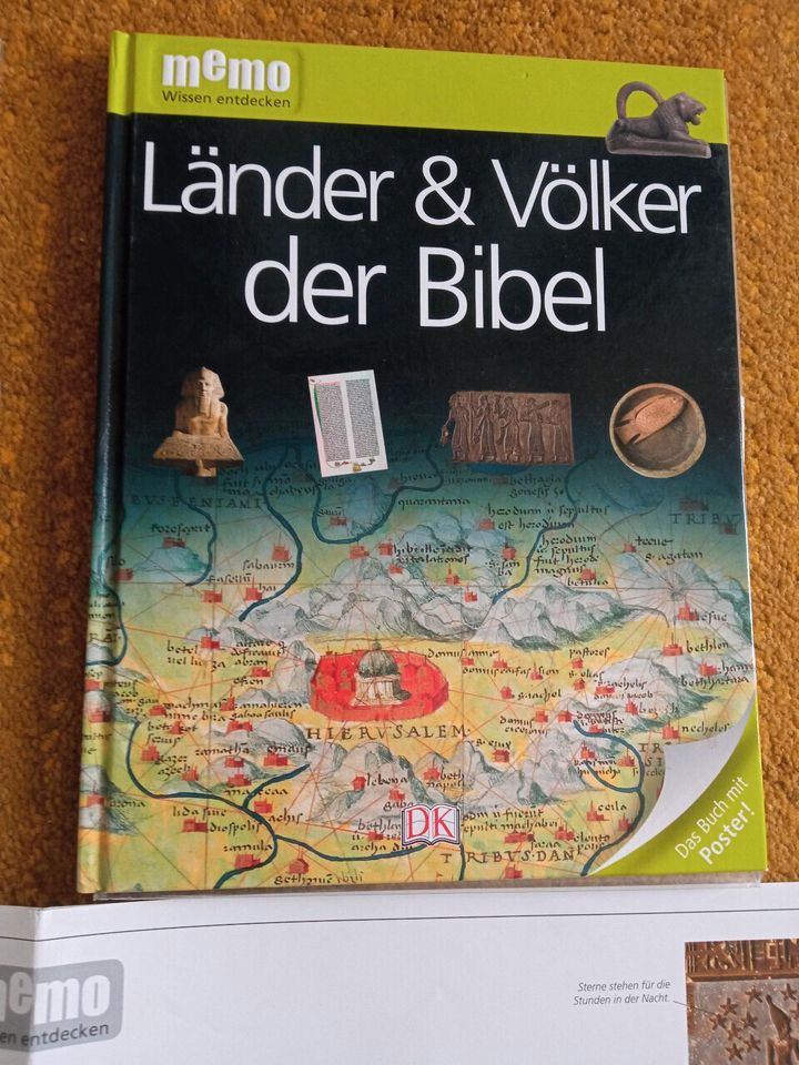 Memo Wissen Alte Ägypten, Länder&Völker der Bibel mit Poster in Bonn