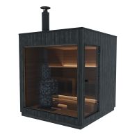 Kirami FinVision Aussen Sauna Nordic misty mit Harvia Holz Ofen  – Annex System Nordrhein-Westfalen - Geseke Vorschau