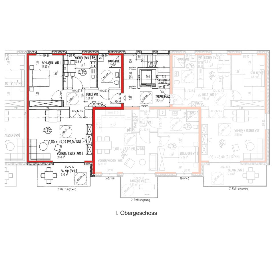 Gemütliche Zwei-Zimmer-Wohnung mit Balkon und Garage in Übach-Palenberg