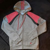 adidas  Sweatjacke mit Kaputze hellgrau/rosa Gr. 34/36 neuwertig Nordrhein-Westfalen - Oer-Erkenschwick Vorschau