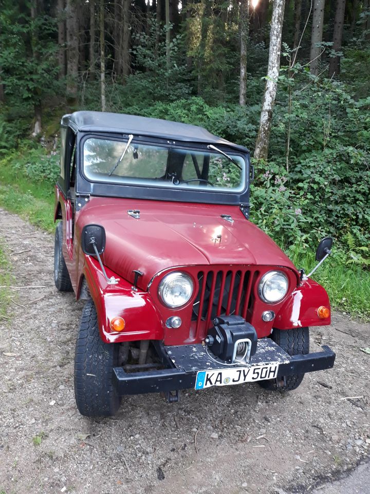 Verkaufe Willy Jeep Overland CJ5 Bj 1960 in Ettlingen