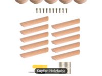 10 Möbelgriff Holz Holzgriff 96 mm 12.5 cm Schrankgriff Knopf NEU Bayern - Roth Vorschau