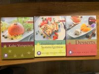 Kochbücher 3er-Set kalte Vorspeisen / Gemüse / Desserts Hädecke Bayern - Ingolstadt Vorschau