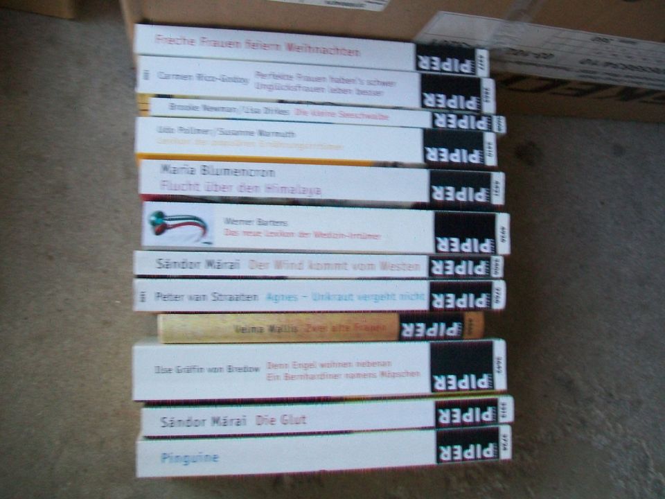 12x Piper Roman Romane Buch Bücher Buchpaket in Leinfelden-Echterdingen