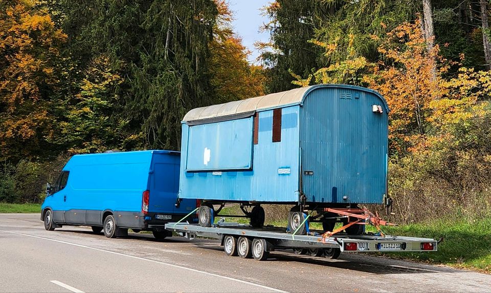 MIETEN Autotrailer XXL 8,10 m x 2,20 m AUCH MIT SPRINTER / TRANSPORTER / IVECO DAILY in Fremdingen