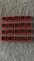 Lego Fenster rot mit schwarzen Gitter 20x Nordrhein-Westfalen - Olsberg Vorschau