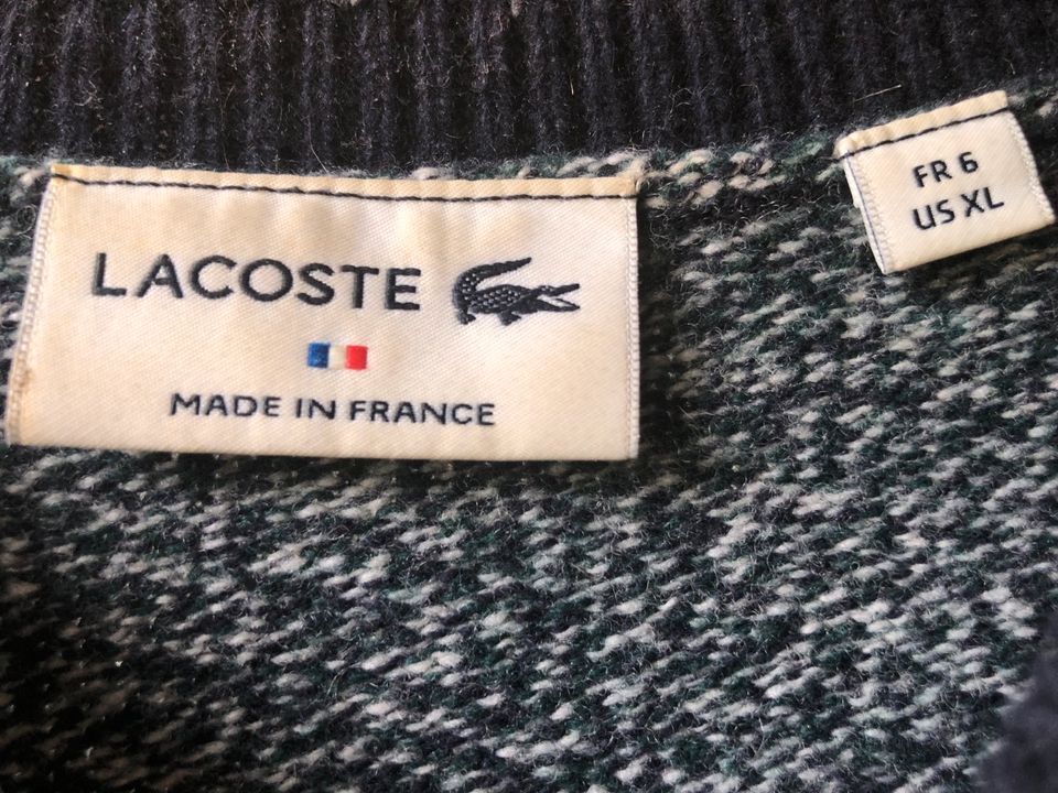 Lacoste Pullover Größe L in Harpstedt