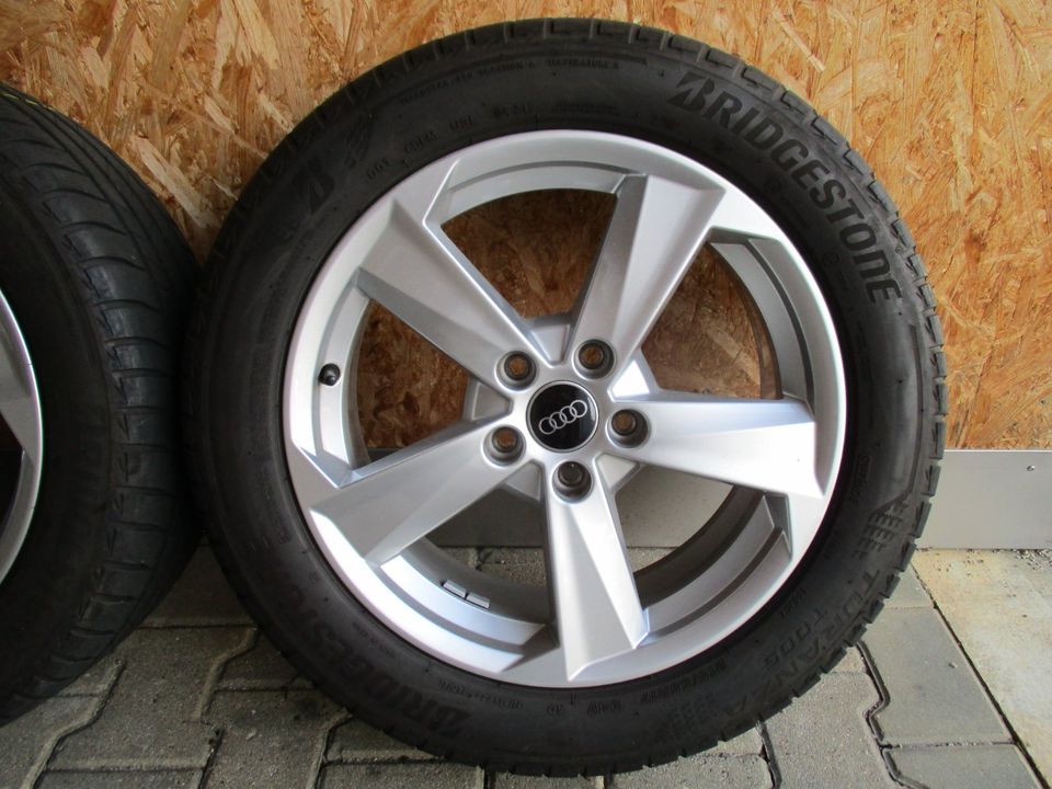 Sommerreifen 215/55 R17 auf Alufelgen 7,0Jx17H2 ET45 Audi Q2 in Aichach