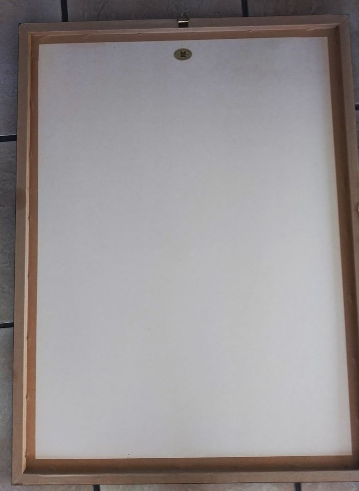 Wandbild mit Rahmen Bild Bilderrahmen ca. 54 x 72 x 2 cm in Langenlonsheim