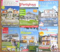 6 verschiedene Bau & Wohnzeitschriften versch. Jahrgänge Wandsbek - Hamburg Farmsen-Berne Vorschau