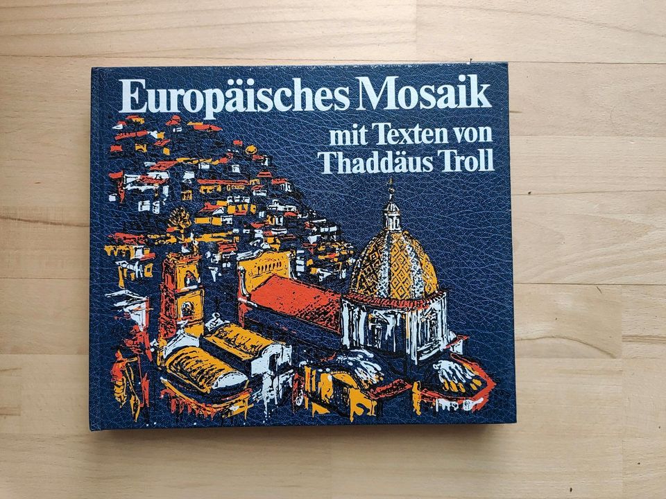 Europäisches Mosaik mit Texten von Thaddäus Troll in Wörth am Rhein