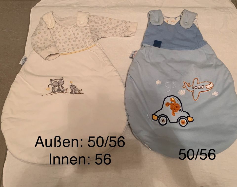 Schlafsack Zöllner, Alvi etc.Baby Schlafsäcke 50-70 Sommer Winter in Erkelenz
