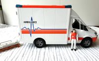 ★Bruder Mercedes Krankenwagen Ambulanz Fahrer Sound & Licht TOP★ Lindenthal - Köln Lövenich Vorschau