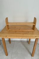 Handarbeit Holztisch mit Regal Echtholz Nordrhein-Westfalen - Soest Vorschau