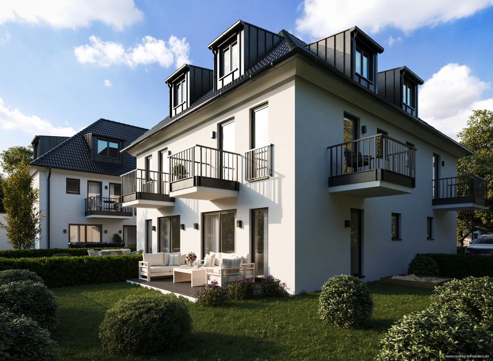 Energieeffizientes Wohnjuwel im grünen Untermenzing - moderne Neubau-DHH mit KFW-55-Standard in München