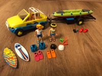 Playmobil 70436 Strandauto mit Boot und Anhänger Family Fun Bayern - Neustadt a.d.Donau Vorschau