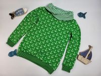 handmade Sweatshirt mit Wickelkragen Kinder Unisex Anker Gr. 86 Thüringen - Sonneberg Vorschau