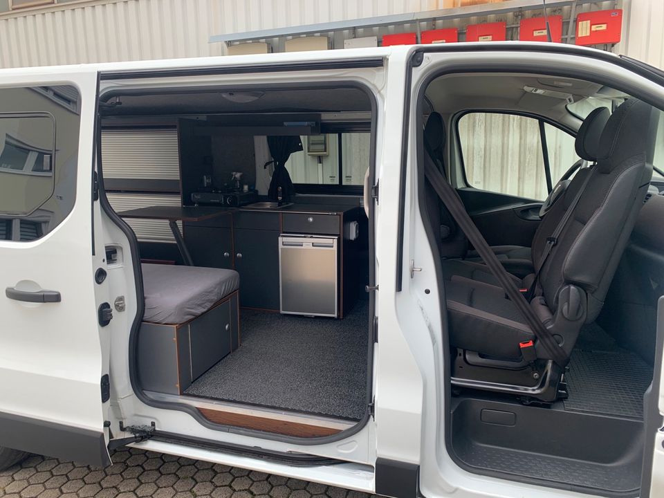 Fiat Talento Camper Van mit Wohnmobil Zulassung langer Radstand in Stammham b. Ingolstadt