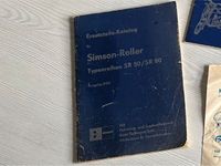 Simson SR50 SR80 Ersatzteilkatalog original DDR Mecklenburg-Vorpommern - Rollwitz Vorschau