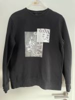 H&M schwarzer Sweater Pulli Pullover mit Print Gr. M Herren Nordrhein-Westfalen - Mönchengladbach Vorschau