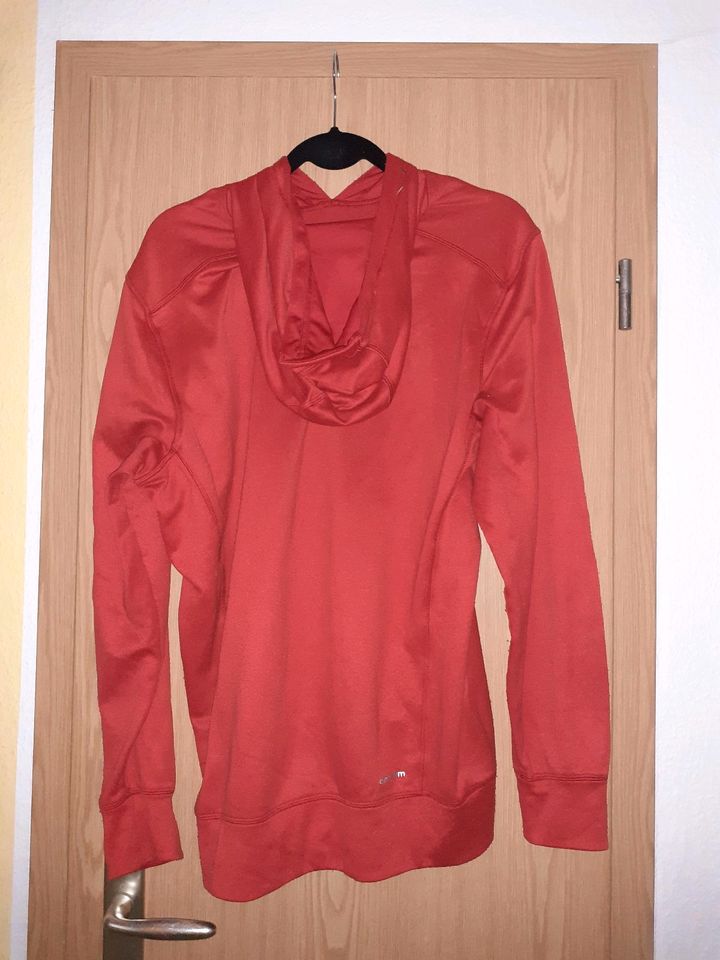 Kapuzenshirt Hoodie Adidas climawarm rot Gr.XL in Zwoenitz