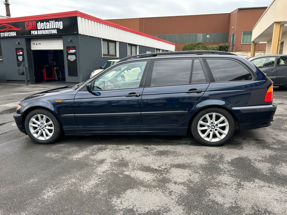 Bmw E46 318i Touring Facelift*TÜV/SITZH./SCHIEBED./TEMPOM./KLIMA* in Langenberg