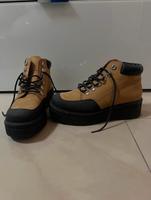 Vagabond Plateau Boots Echtleder Beige & Schwarz Duisburg - Hamborn Vorschau