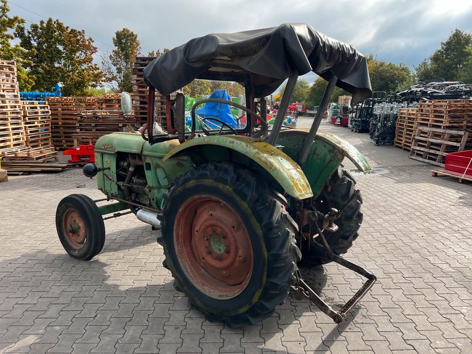 Deutz D40.2 Traktor Schlepper Kabine Verdeck in Osterweddingen