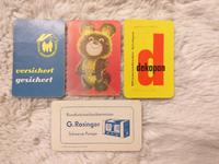 Taschenkalender,Werbekalender aus DDR- Zeiten Sachsen - Grimma Vorschau