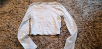 Geripptes kurzes Langarm Shirt von Even&Odd Weiß Gr. M Nordrhein-Westfalen - Warendorf Vorschau