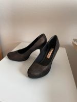 Tamaris Pumps Highheels in schwarz Gold in 39 Bayern - Kemnath Vorschau