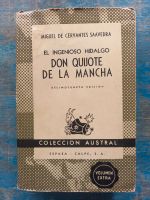 Don Quijote de la Mancha Cervantes Español Spanisch Espasa 1950 Baden-Württemberg - Aichwald Vorschau