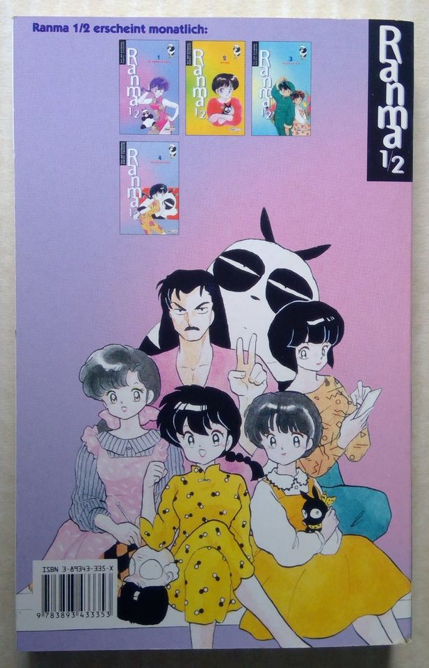 Ranma 1/2 Band 1-4 und 6, Manga (Feest Comics ab 1999) in Donauwörth